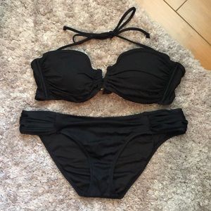 Victoria’s Secret black bikini